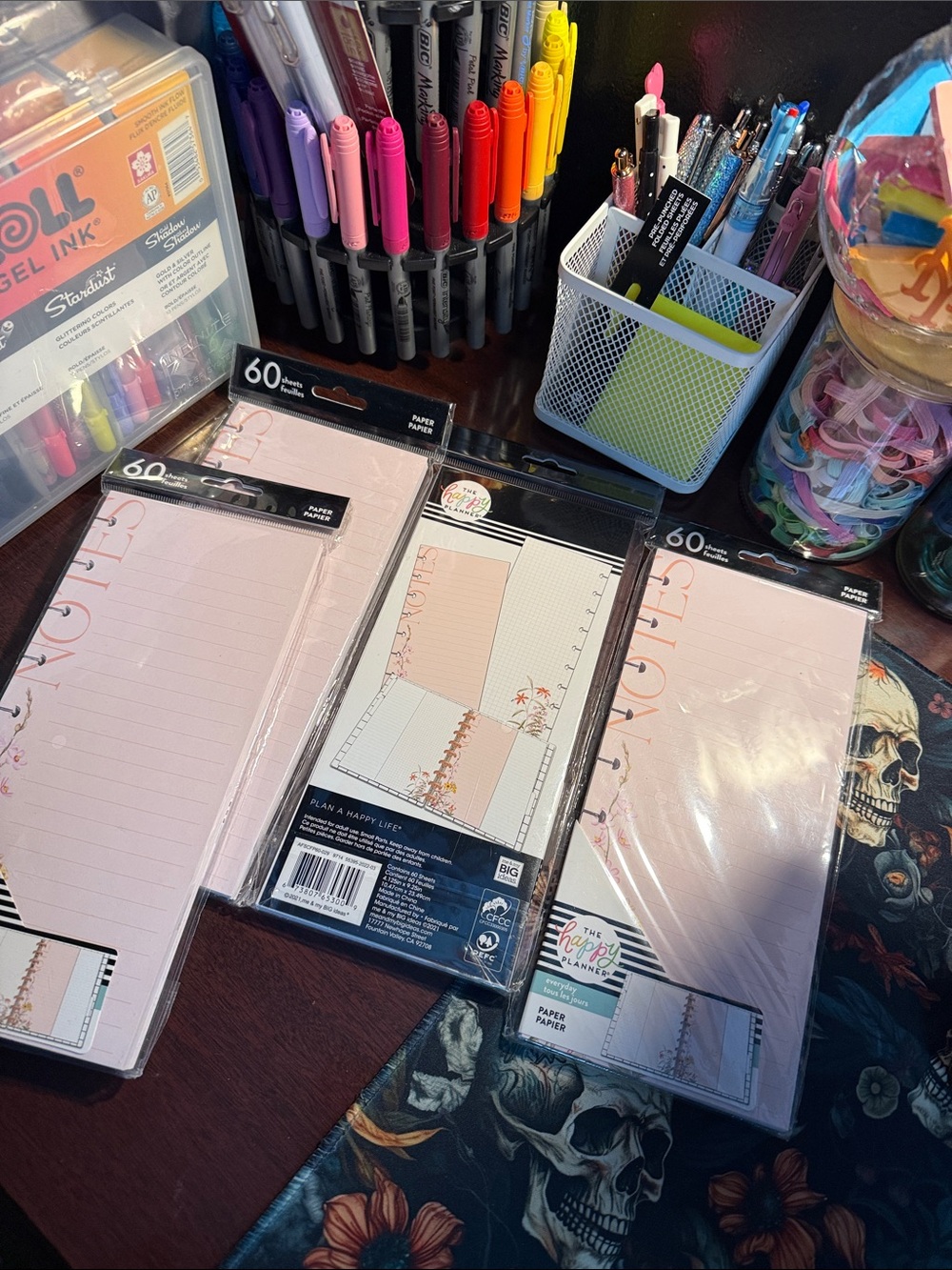 Happy Planner Classic Half-Sheet Notes Refill Paper - 4 available